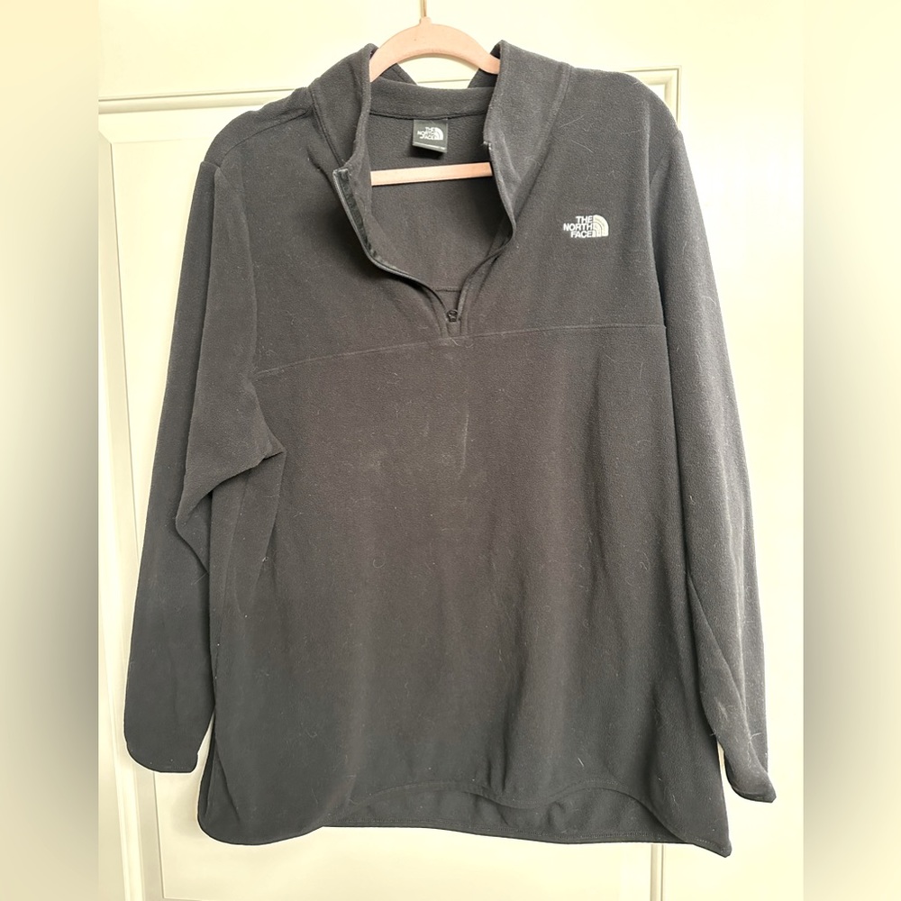 Women’s North Face fleece 1/4 quarter zip jacket
